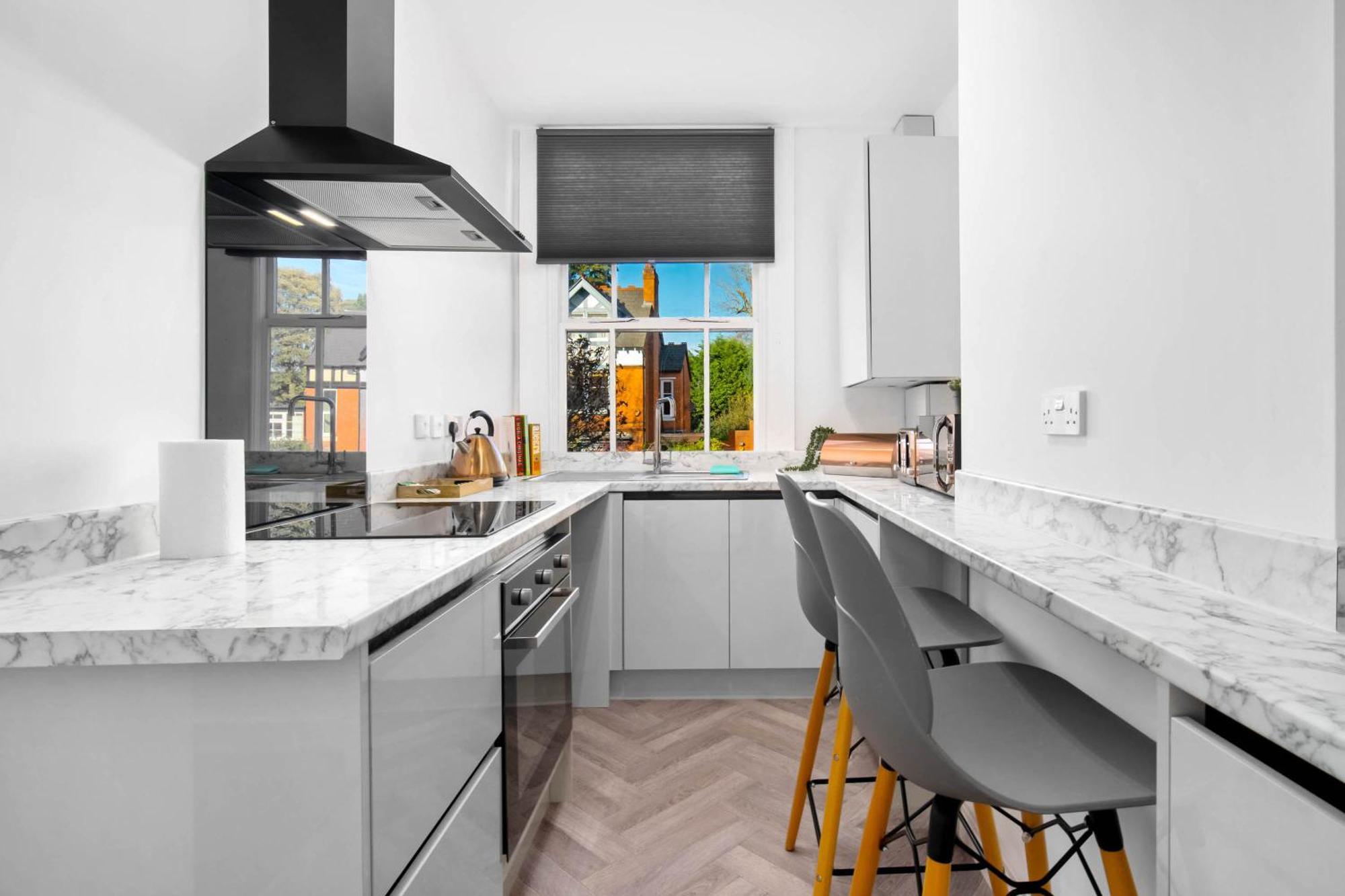 Apartment Large Modern - High-speed Wifi - Netflix - Street Parking 3br *